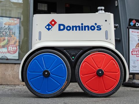 Lieferroboter 
Bild: Domino’s Pizza Deutschland