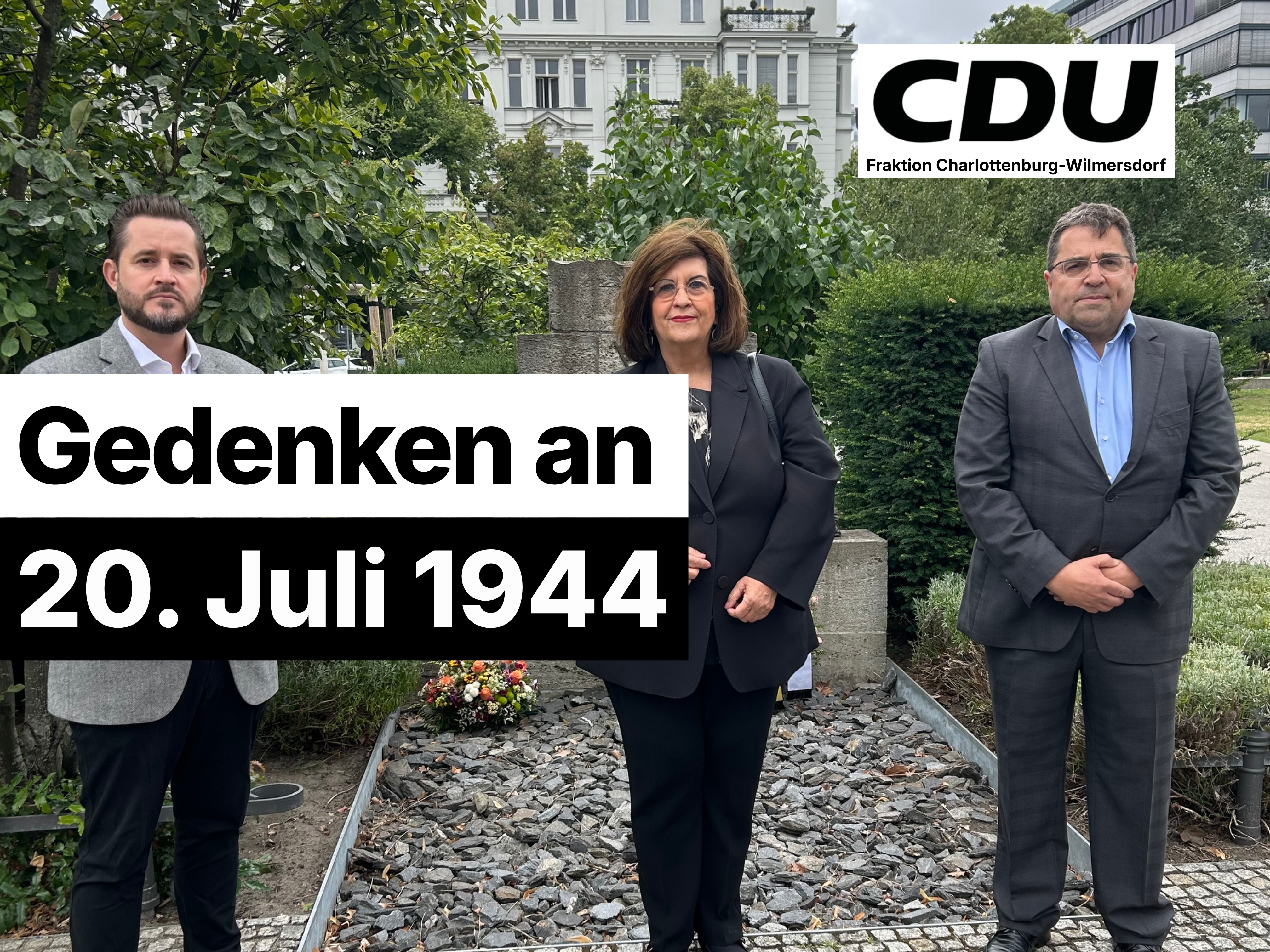 Foto: Kranzniederlegung am Steinplatz, Kilian Modricker